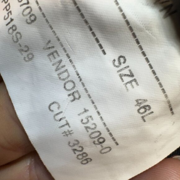 Stafford Men's Classic Fit Wool 3 Button Blazer Jacket Long Sleeve Size 46L Navy - Picture 5 of 10